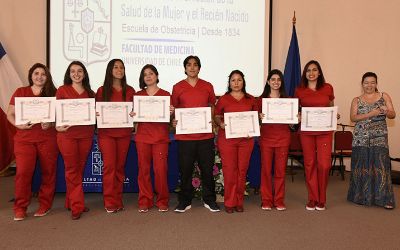 Generación 2018 de Obstetricia y Puericultura