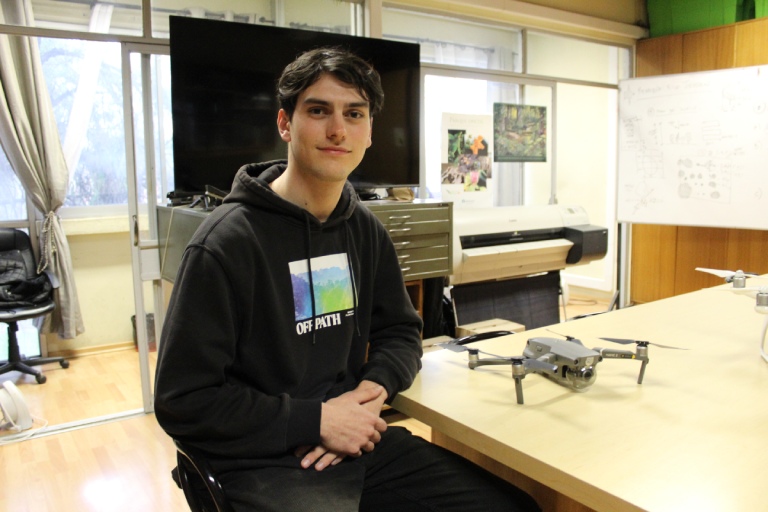 El estudiantes francés Thomas Wittmer.