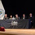 Alejandro Bozo, director de escuela, Carmen Luz de la Maza, decana de la Facultad CFCN, Ennio Vivaldi, rector de la Universidad y Horacio Bown, director de magíster. 