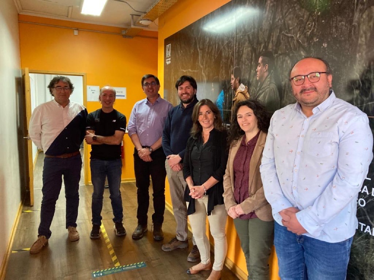 Los integrantes del Consejo de Decanos de la carrera de Ingeniería Forestal de Chile.