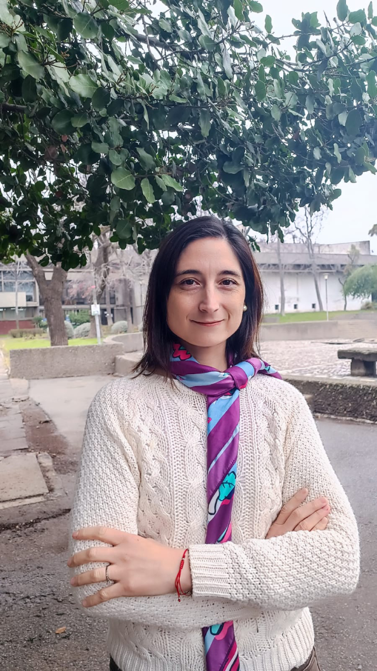 La académica Pilar Barría.