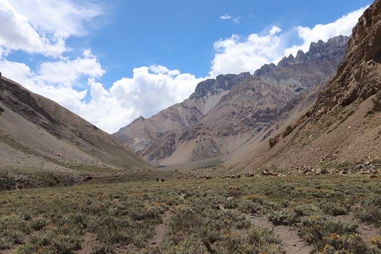 El Parque Glaciares de Santiago en la región Metropolitana.